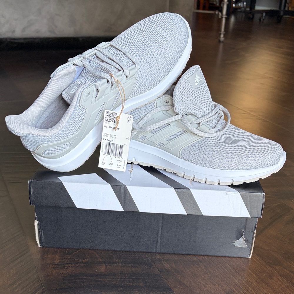 adidas Gray Athletic Shoes